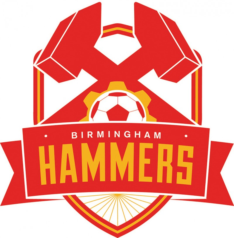 Birmingham Hammers 2016-Pres Primary Logo t shirt iron on transfers